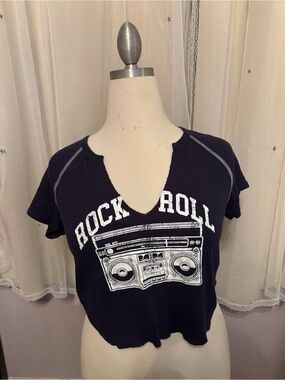 Rock N Roll crop top